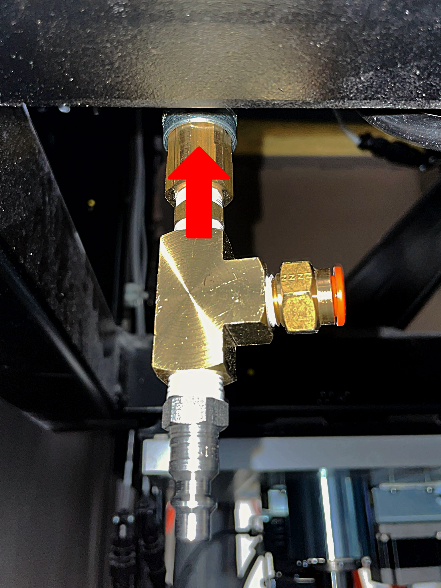 SLS MDM Air Fitting Installation