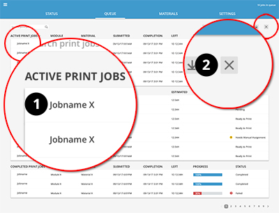 Figure 4 Modular Abort Print Job