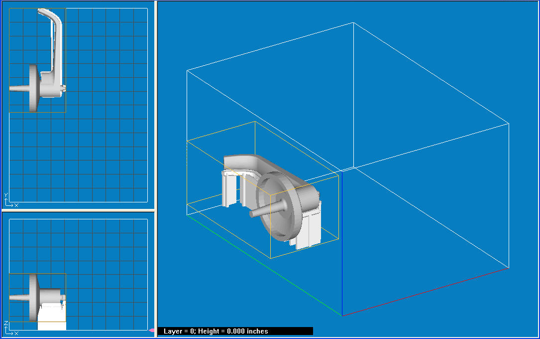 ProJet CJP x60 3DPrint Create a Fixture for a portion of a part
