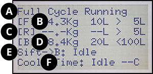 MQC 600 Single/Flex Main Control Status